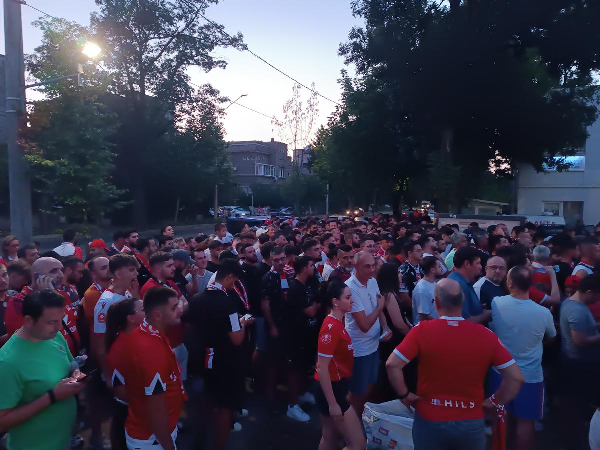 Dinamo - Botoșani, etapa a doua din Superliga, imagini înainte de meci (21 iulie 2025)