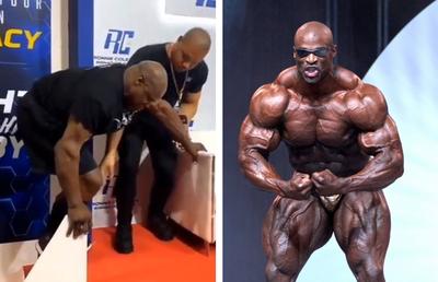Imagini cutremurătoare cu legendarul Ronnie Coleman » Abia mai mergea după 13 operații, acum a fost supus unei noi încercări: „Aproape m-a omorât”