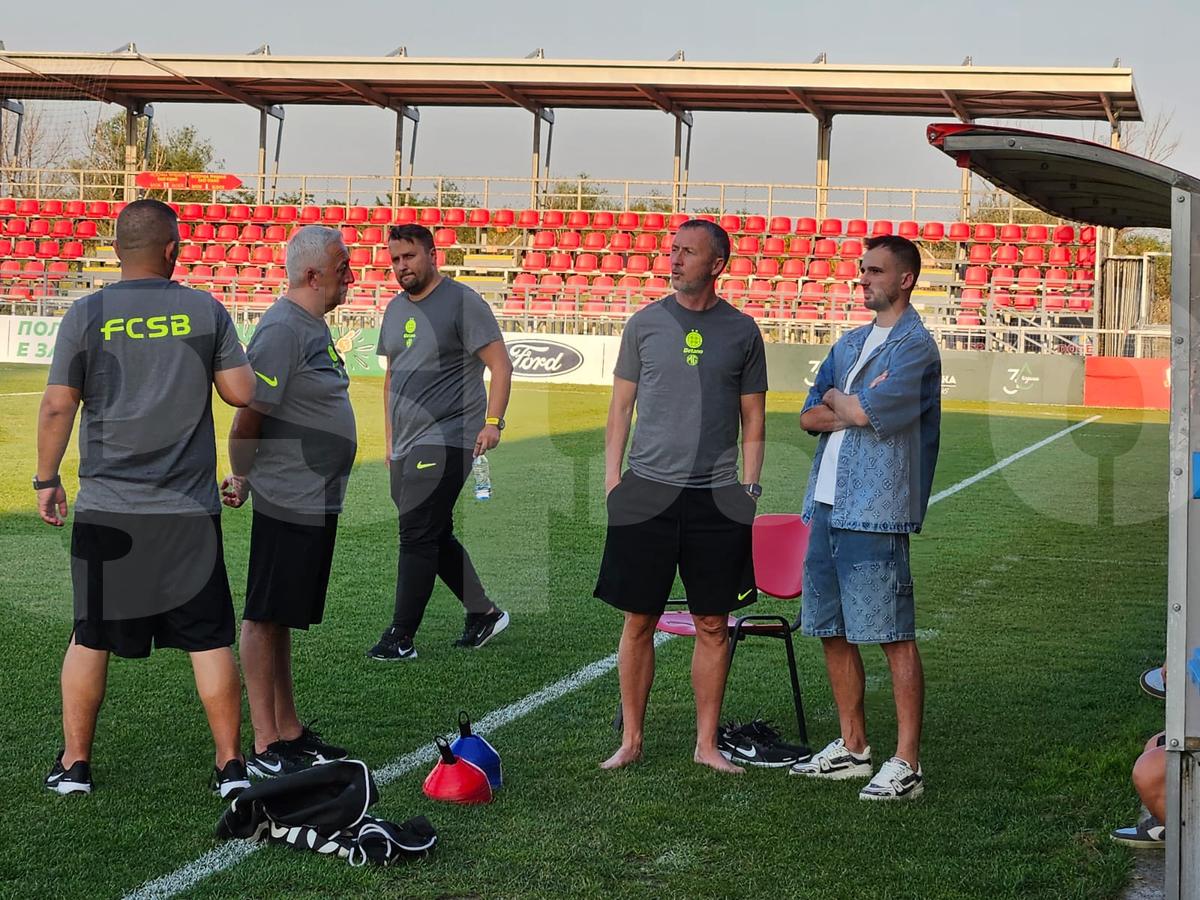FCSB, antrenament înainte de meciul cu Shkendija // foto: Andrei Furnigă
