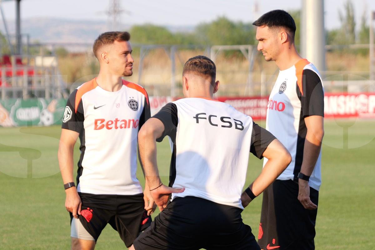 FCSB, antrenament înainte de meciul cu Shkendija // foto: Andrei Furnigă