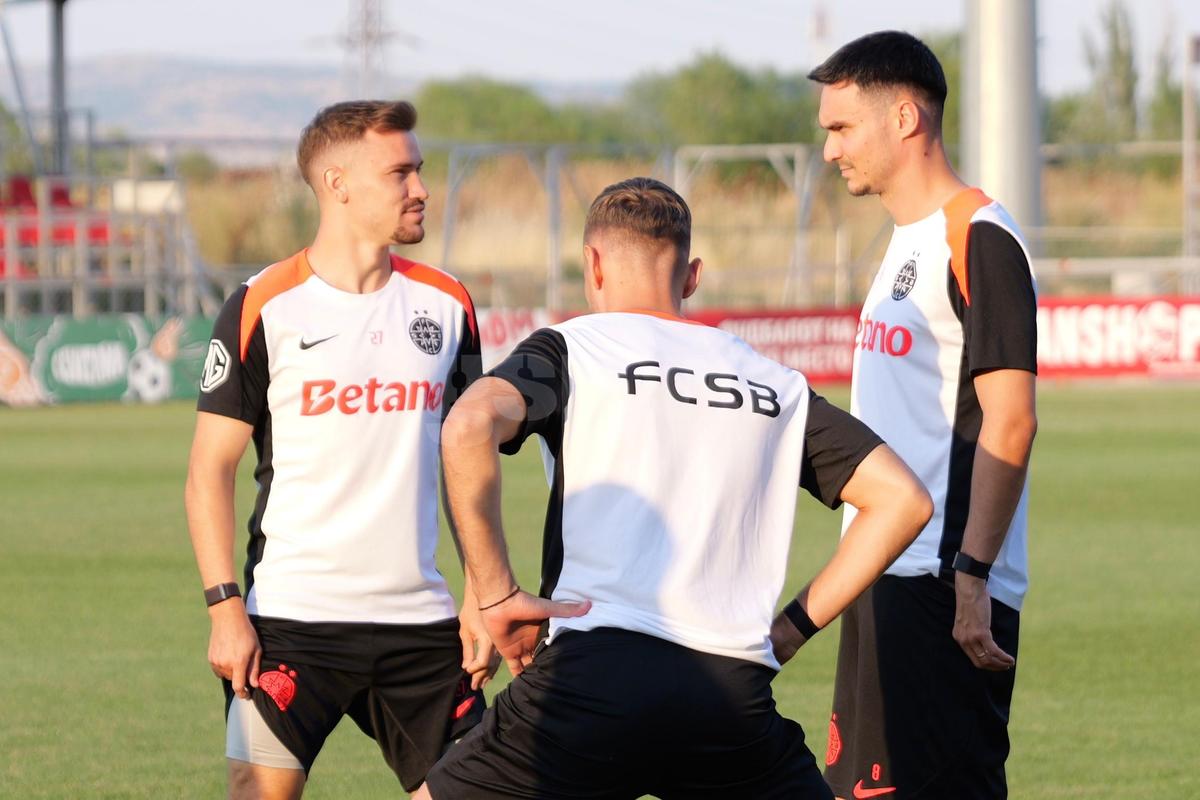 FCSB, antrenament înainte de meciul cu Shkendija // foto: Andrei Furnigă
