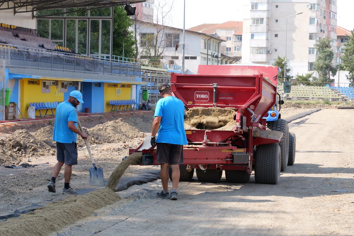 Stadion Unirea Slobozia iulie 2025
