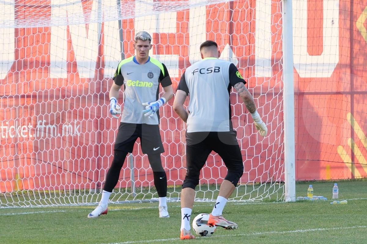 FCSB, antrenament înainte de meciul cu Shkendija // foto: Andrei Furnigă
