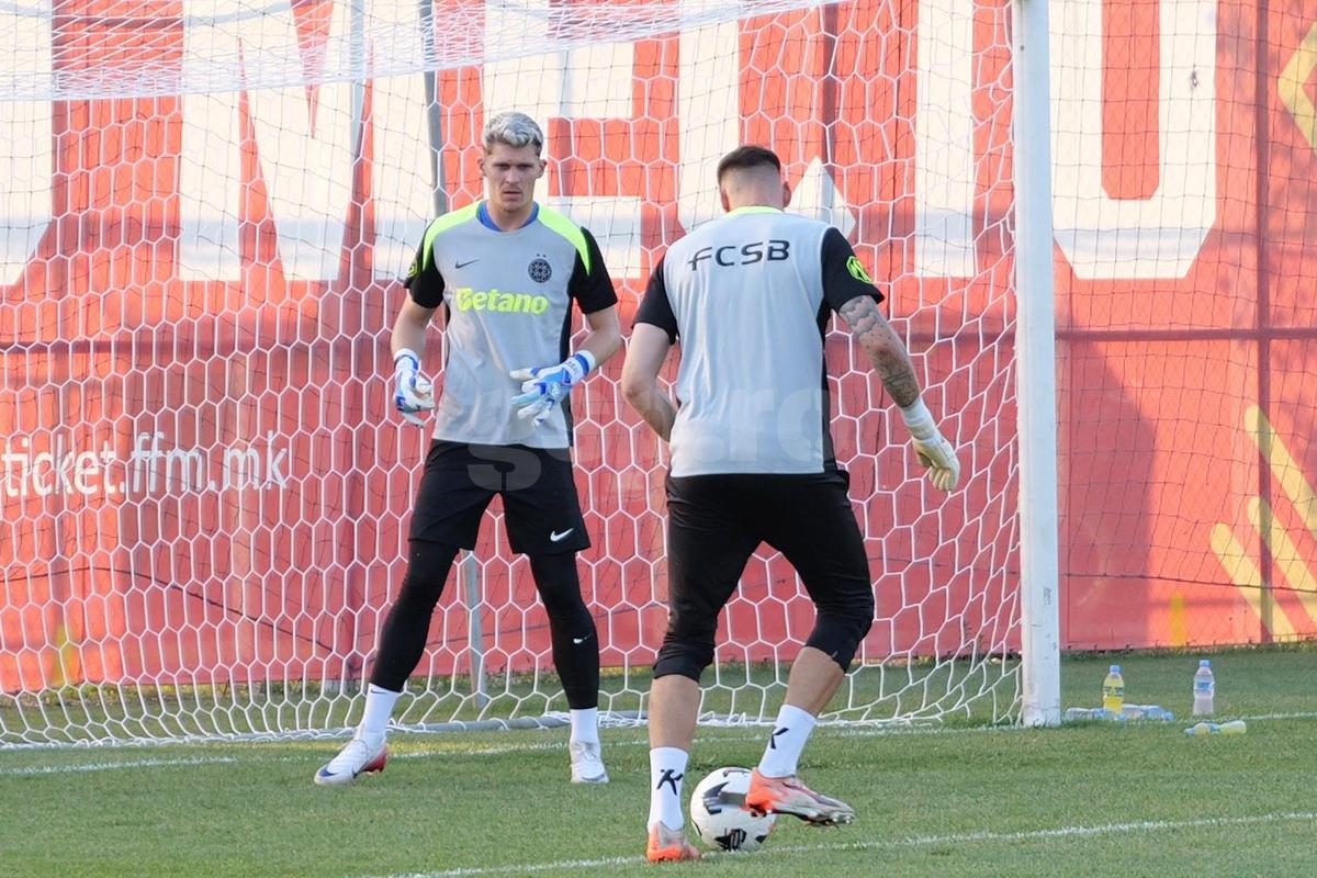 FCSB, antrenament înainte de meciul cu Shkendija // foto: Andrei Furnigă