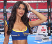 Patricia Elena a furat toate privirile la meciul dintre Oleksandr Usyk și Daniel Dubois. Foto: Instagram
