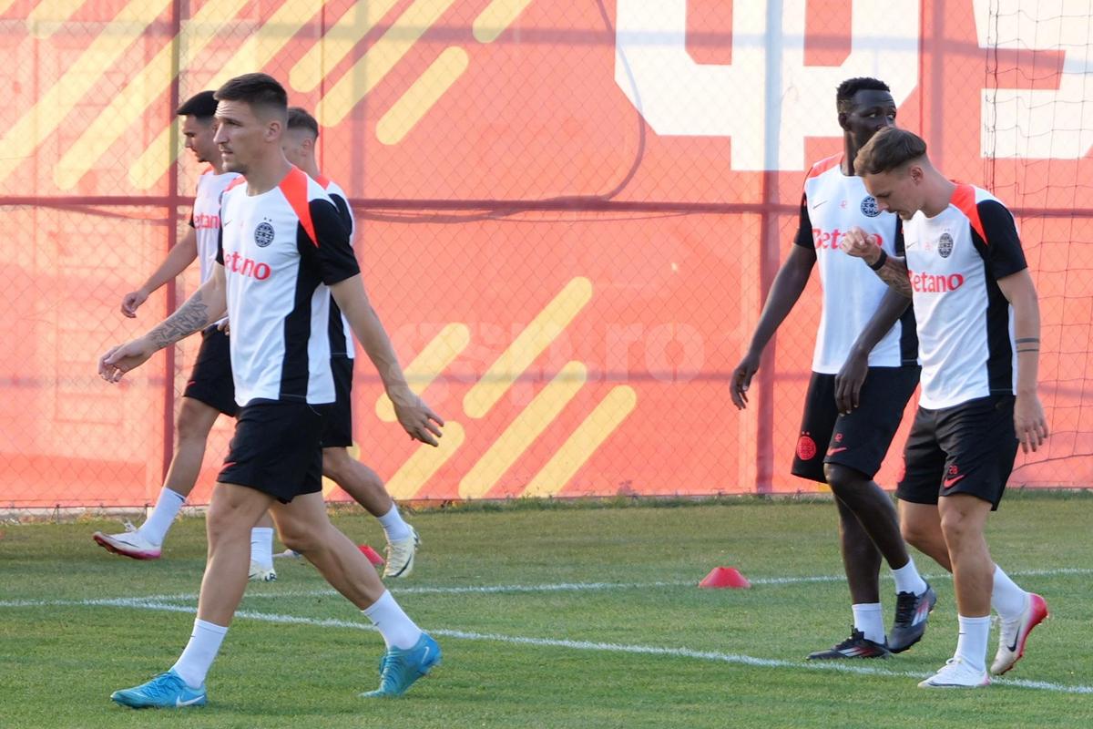 FCSB, antrenament înainte de meciul cu Shkendija // foto: Andrei Furnigă
