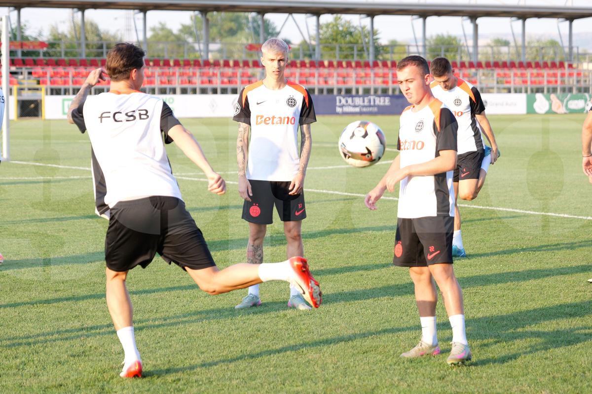 Dennis Politic, OUT din lot pentru Shkendija - FCSB + revenirea confirmată de Elias Charalambous în conferință