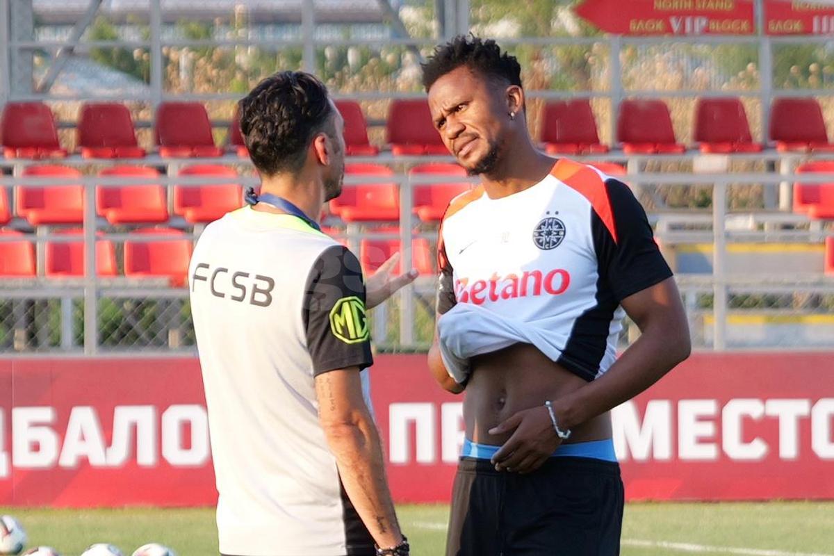 FCSB, antrenament înainte de meciul cu Shkendija // foto: Andrei Furnigă