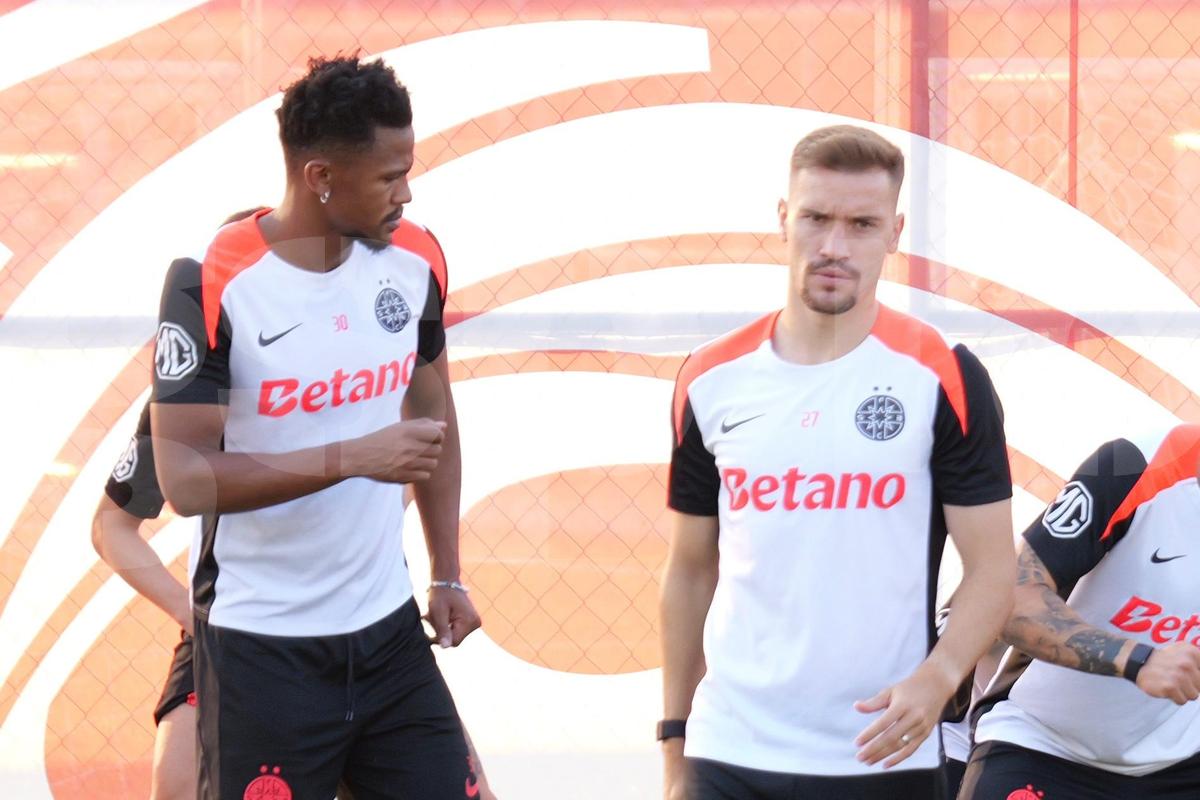 FCSB, antrenament înainte de meciul cu Shkendija // foto: Andrei Furnigă