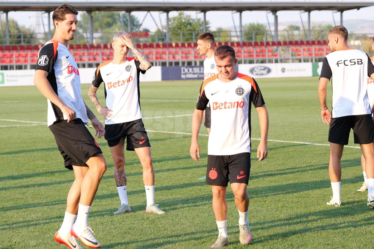 FCSB, antrenament înainte de meciul cu Shkendija // foto: Andrei Furnigă