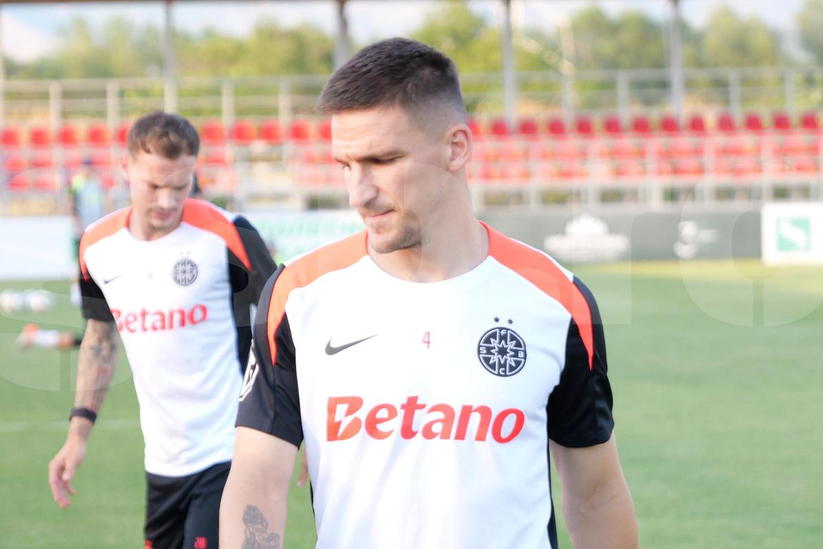 FCSB, antrenament înainte de meciul cu Shkendija // foto: Andrei Furnigă