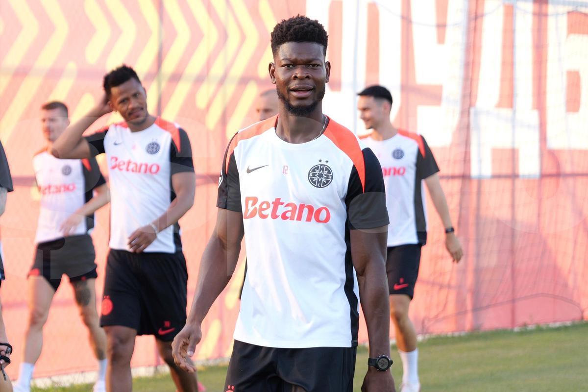 Dennis Politic, OUT din lot pentru Shkendija - FCSB + revenirea confirmată de Elias Charalambous în conferință