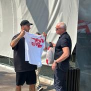 Nebunie la sosirea lui Marko Arnautovic la Belgrad // foto: sportal.blic.rs
