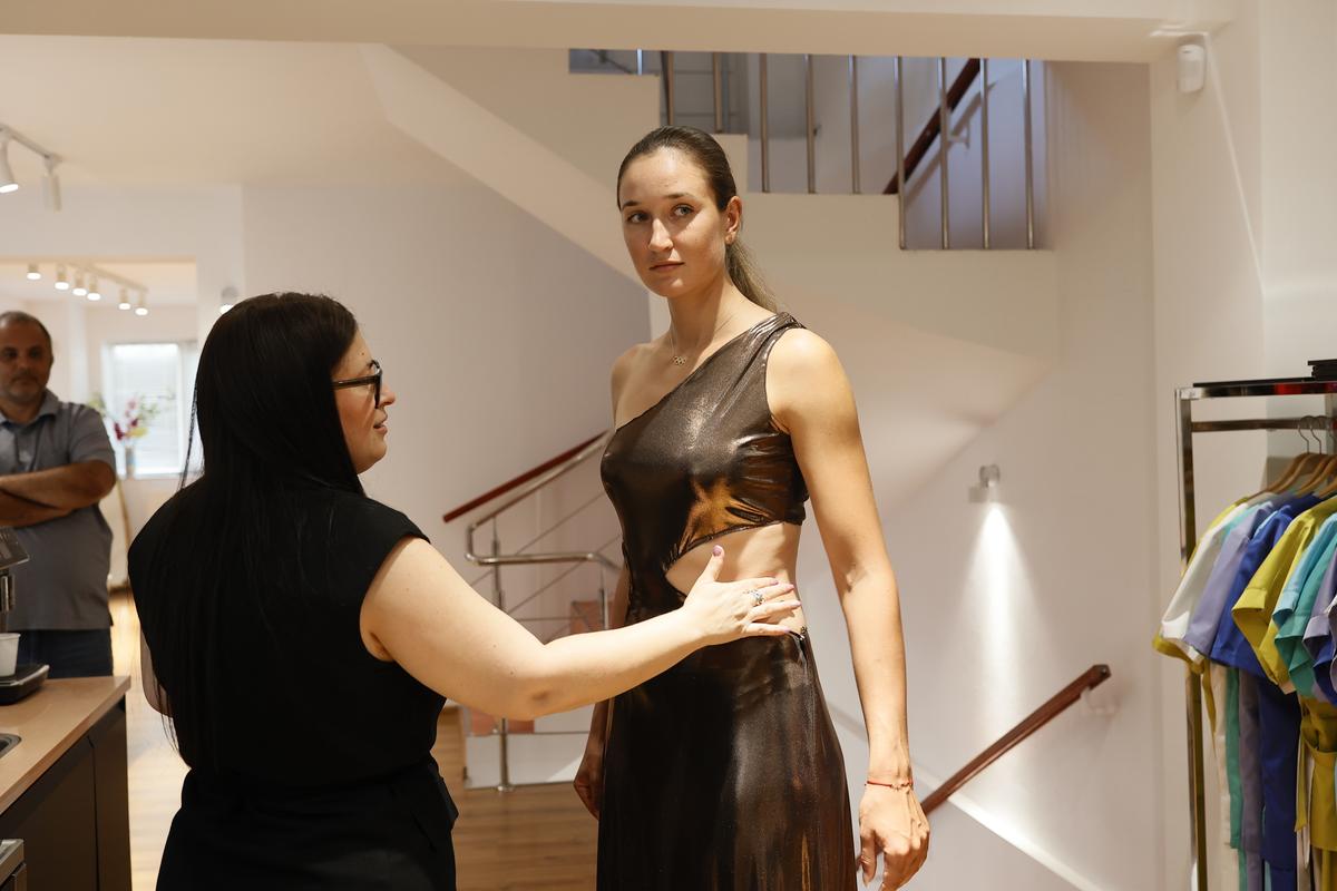 Simona Radiș modă - Bukarest Fashion Week, making off