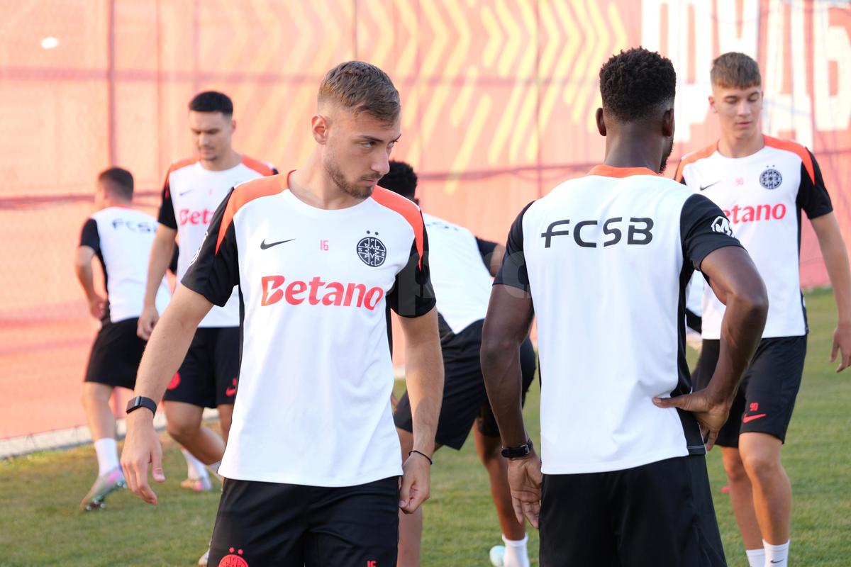 FCSB, antrenament înainte de meciul cu Shkendija // foto: Andrei Furnigă