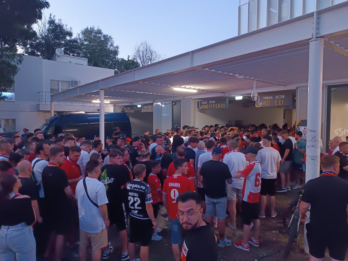 Dinamo - Botoșani, etapa a doua din Superliga, imagini înainte de meci (21 iulie 2025)
