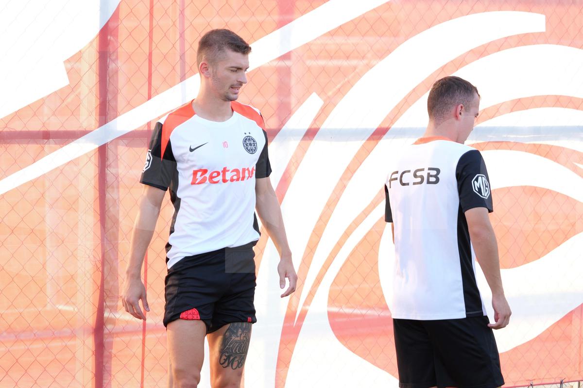 FCSB, antrenament înainte de meciul cu Shkendija // foto: Andrei Furnigă