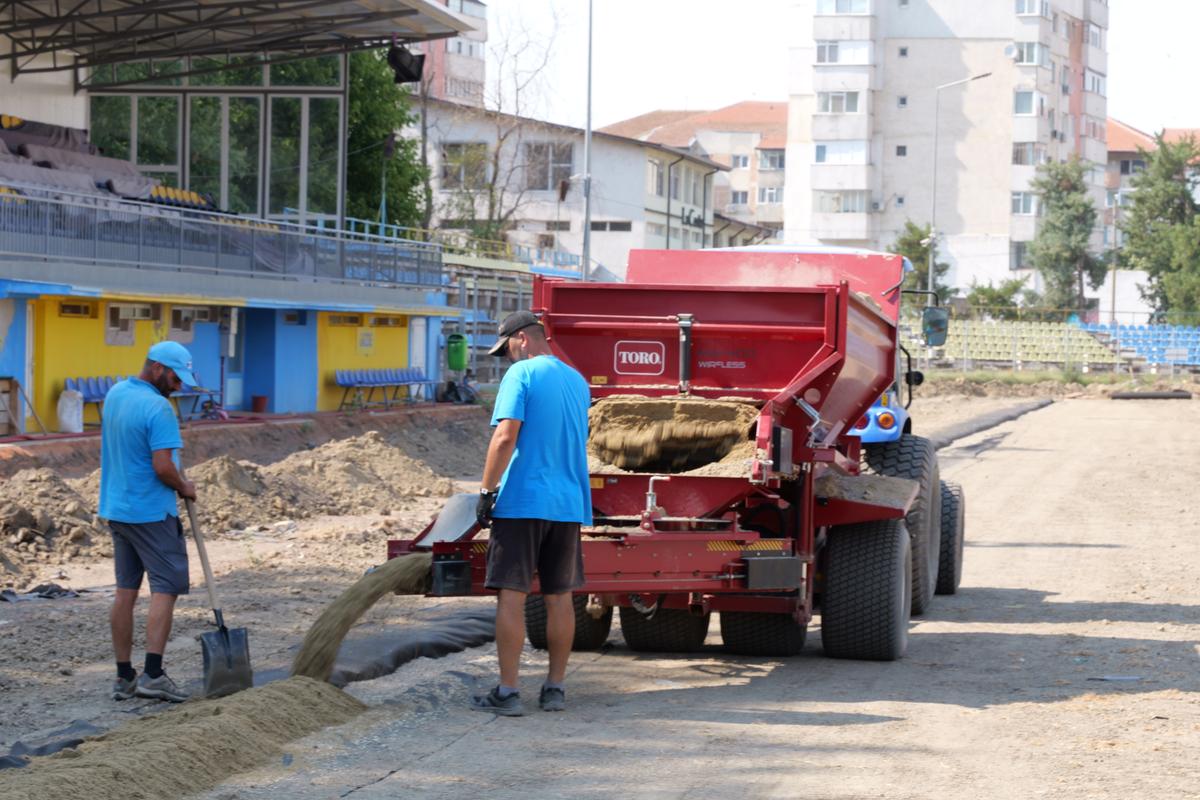 Stadion Unirea Slobozia iulie 2025