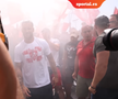 Nebunie la sosirea lui Marko Arnautovic la Belgrad // foto: sportal.blic.rs