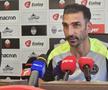 Elias Charalambous, înainte de Shkendija - FCSB: „Dennis Politic nu este apt. Octavian Popescu este cu noi”