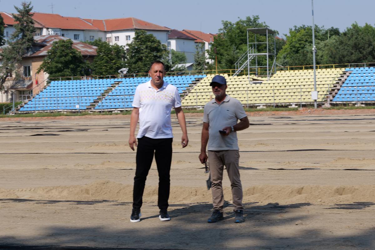 Stadion Unirea Slobozia iulie 2025