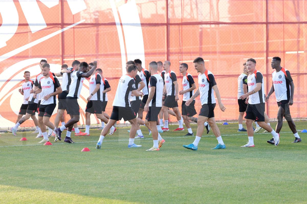 Dennis Politic, OUT din lot pentru Shkendija - FCSB + revenirea confirmată de Elias Charalambous în conferință