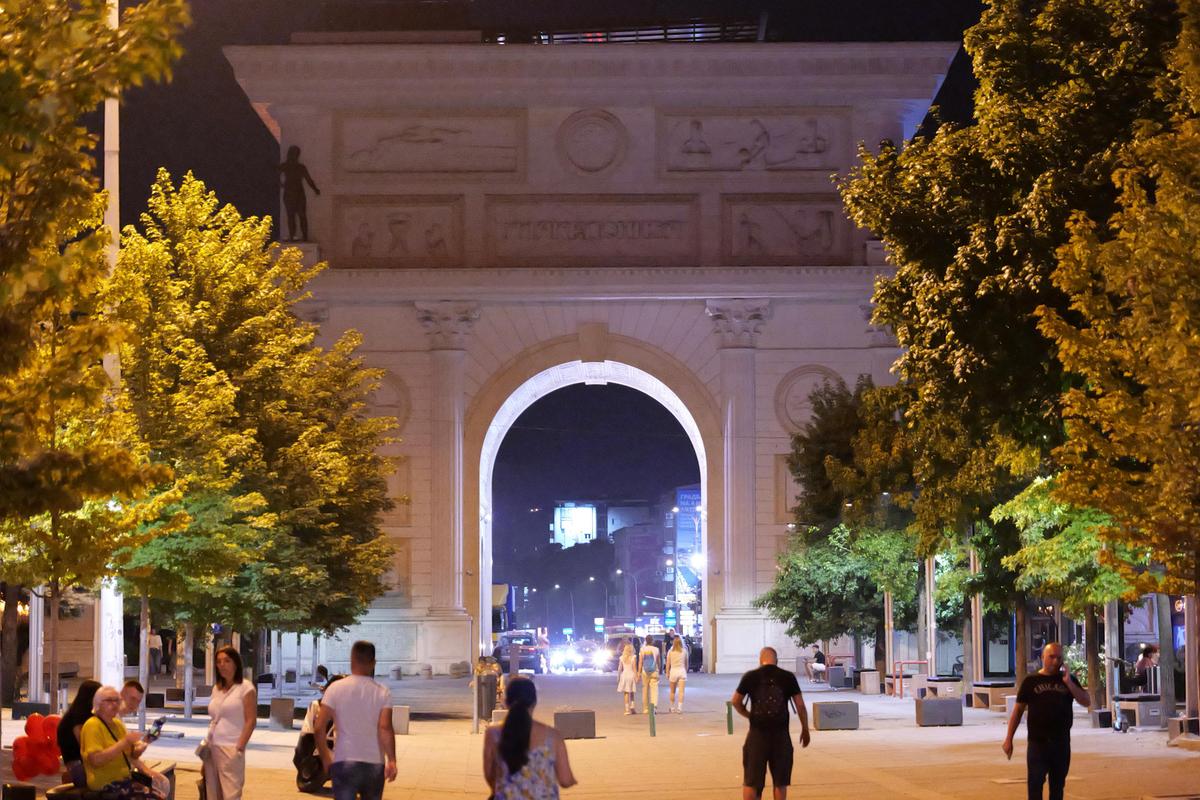 Skopje, capitala statuilor. Un mix între creștinism și islamism, între vechi și nou