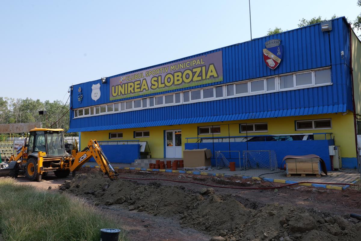 Stadion Unirea Slobozia iulie 2025