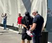 Nebunie la sosirea lui Marko Arnautovic la Belgrad // foto: sportal.blic.rs
