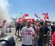 Nebunie la sosirea lui Marko Arnautovic la Belgrad // foto: sportal.blic.rs