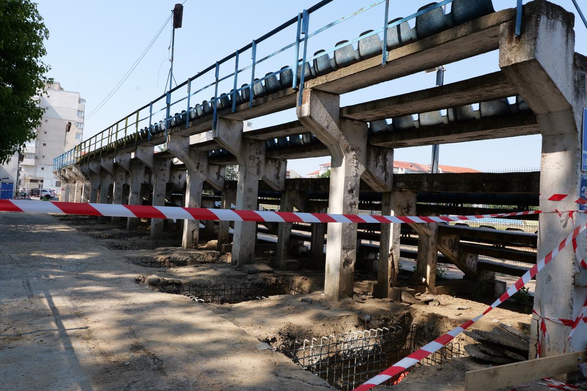 Modernizarea arenei „1 Mai” avansează: „Dacă jucam aici, aveam deja 300.000 de euro în cont”
