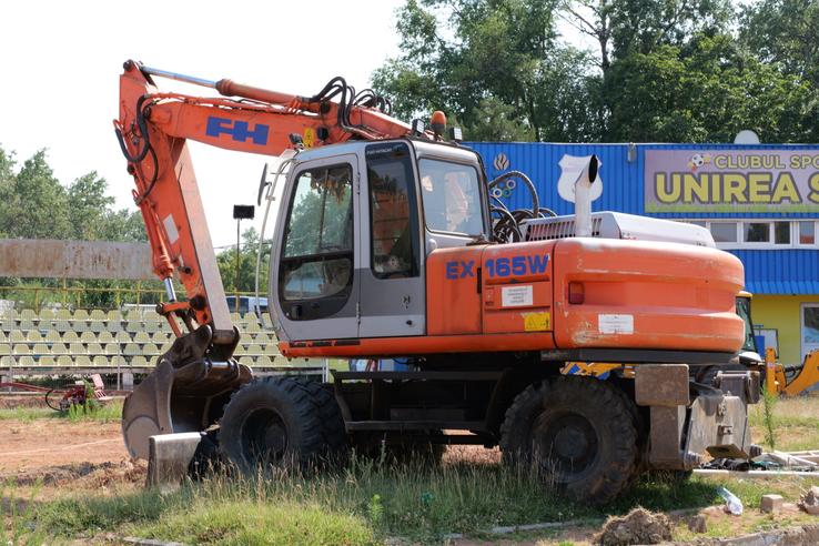 Cum arată stadionul din Slobozia în iulie 2025 / foto: Andrei Furnigă (GSP)