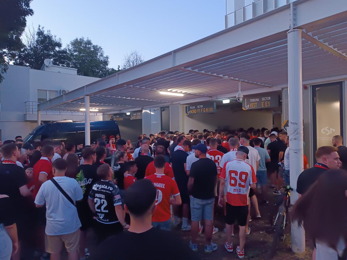 Dinamo - Botoșani, etapa a doua din Superliga, imagini înainte de meci (21 iulie 2025)
