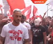 Nebunie la sosirea lui Marko Arnautovic la Belgrad // foto: sportal.blic.rs