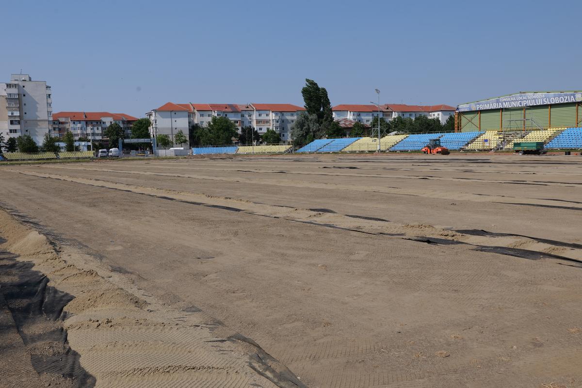 Stadion Unirea Slobozia iulie 2025