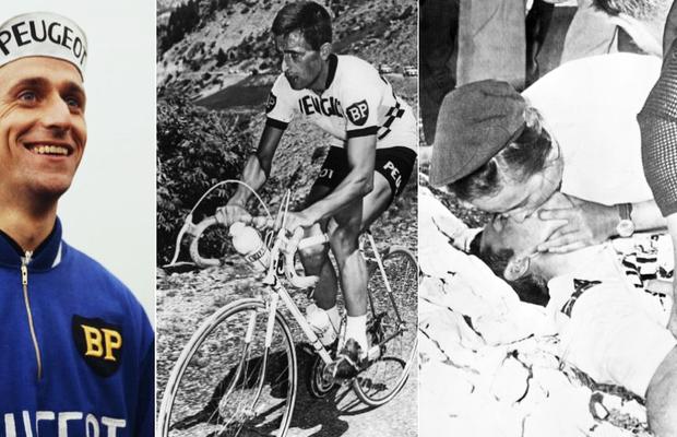 „Urcați-mă pe bicicletă, urcați-mă pe bicicletă!” » În 1967, a murit în timpul Turului Franței, în urma unui cocktail ucigaș, pe o cățărare nemiloasă! Nici un „sărut” nu l-a putut salva