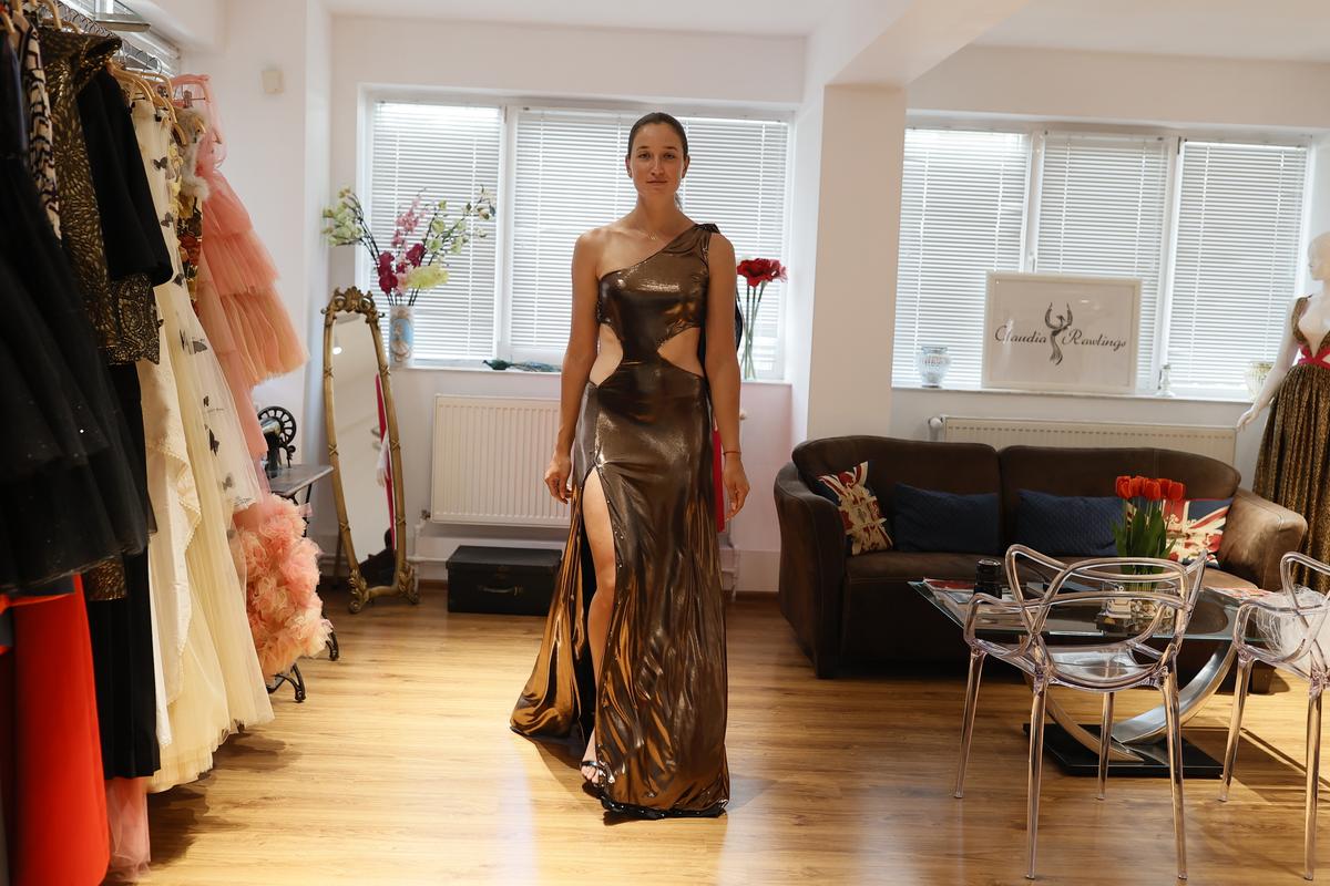 Simona Radiș modă - Bukarest Fashion Week, making off