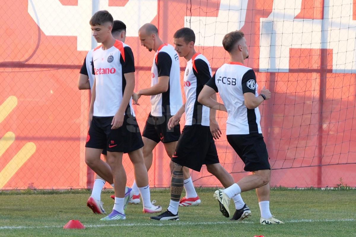FCSB, antrenament înainte de meciul cu Shkendija // foto: Andrei Furnigă