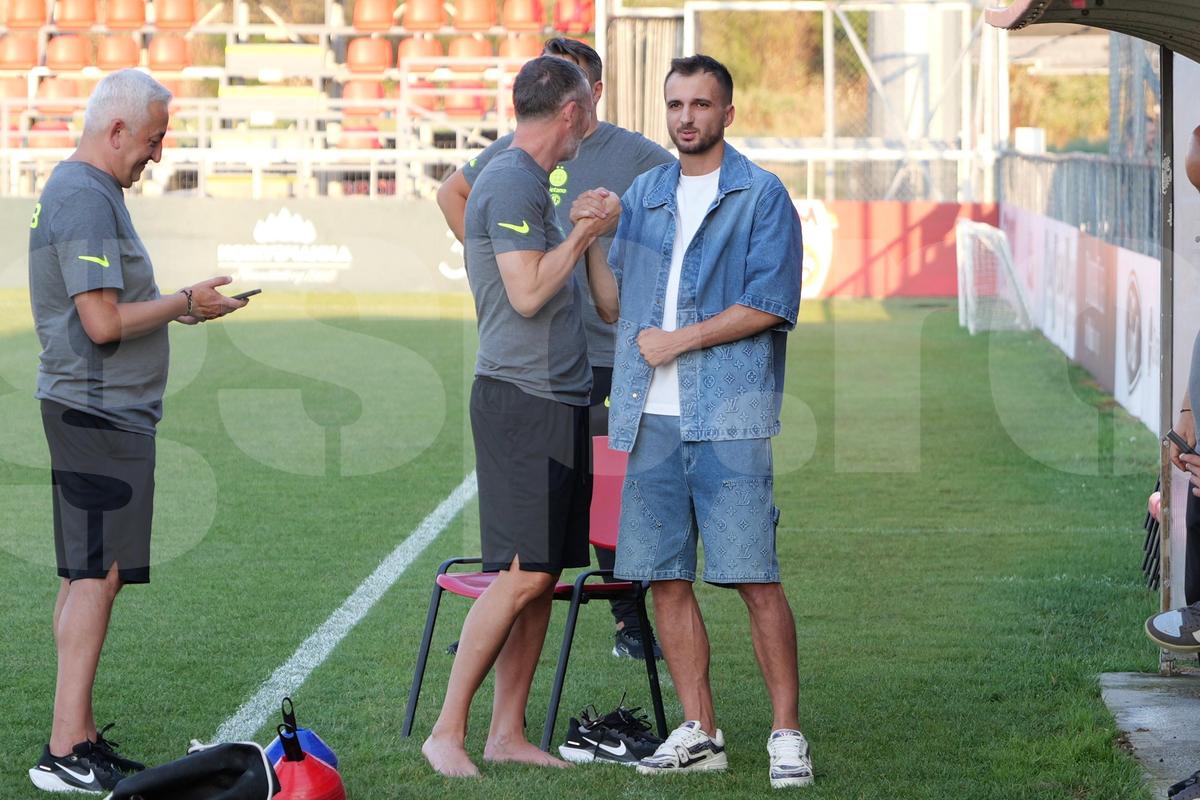 FCSB, antrenament înainte de meciul cu Shkendija // foto: Andrei Furnigă