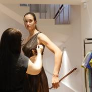 Simona Radiș making off modă
