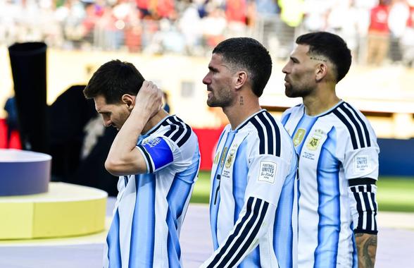 Coechipierul lui Messi acuză o conspirație împotriva Argentinei: „Îi enervează”