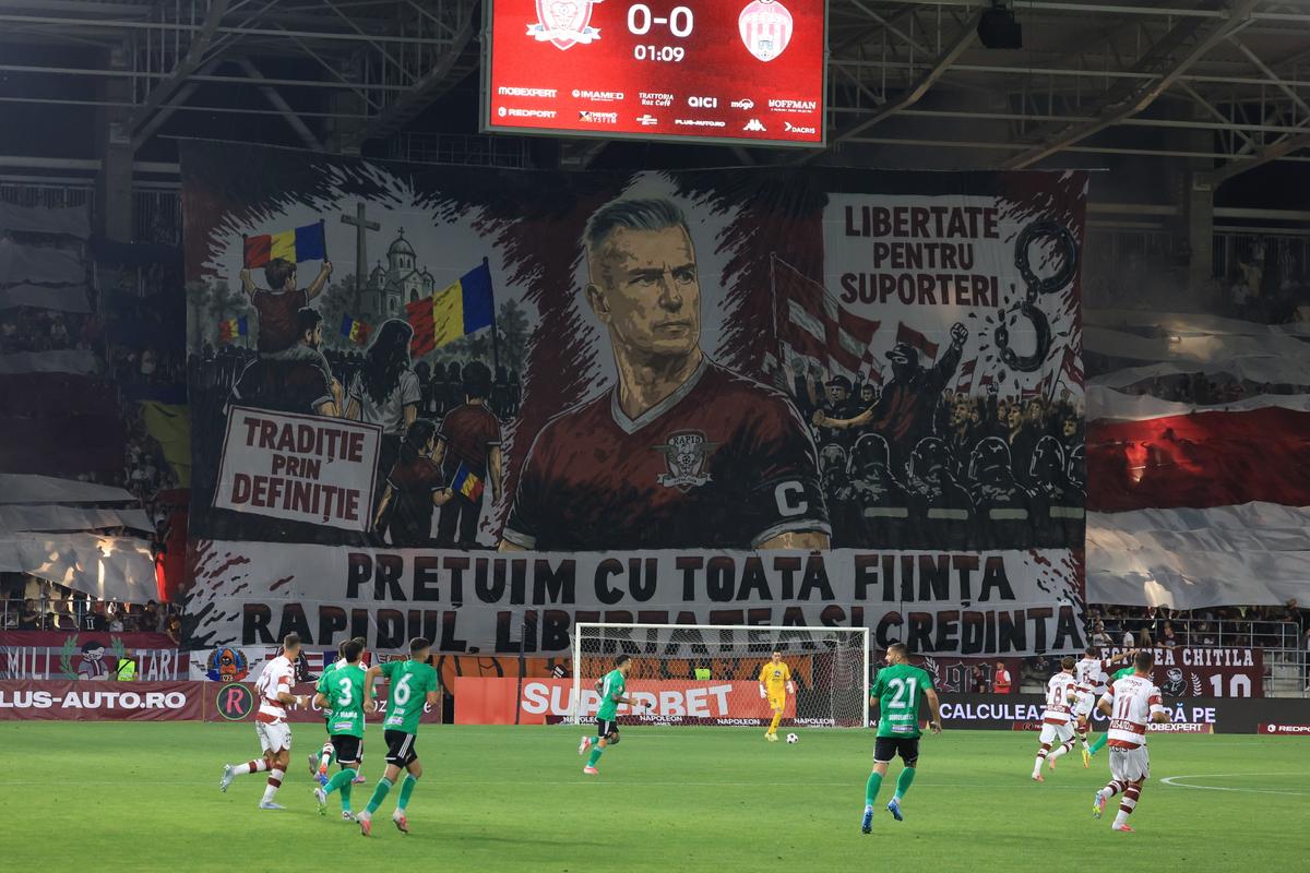 Debut cu dreptul pentru Daniel Pancu la Rapid! » Giuleștenii, salvați de golul din minutul 88