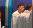 Jucătorii Argentinei, pe tunel, înaintea finalei de Campionat Mondial cu Spania