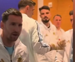 Jucătorii Argentinei, pe tunel, înaintea finalei de Campionat Mondial cu Spania
