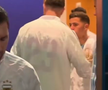 Jucătorii Argentinei, pe tunel, înaintea finalei de Campionat Mondial cu Spania