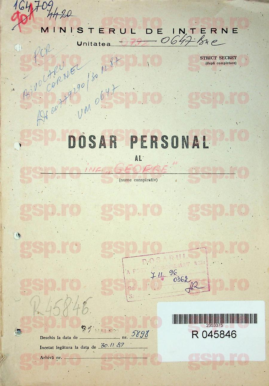 Cristian Bivolaru, informatorul Securității sub pseudonimul „George”: „Mă angajez să colaborez” + Directorul general al Farului: „Regret, dar am fost șantajat”
