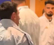 Jucătorii Argentinei, pe tunel, înaintea finalei de Campionat Mondial cu Spania