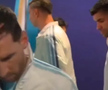Jucătorii Argentinei, pe tunel, înaintea finalei de Campionat Mondial cu Spania