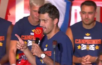 Rodri, gest superb la sărbătoarea Spaniei: „A fost de multe ori criticat pe nedrept”