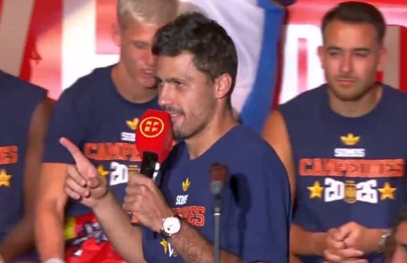 Rodri, gest superb la sărbătoarea Spaniei: „A fost de multe ori criticat pe nedrept”